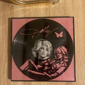 Dolly Parton Decorative Vinyl Art